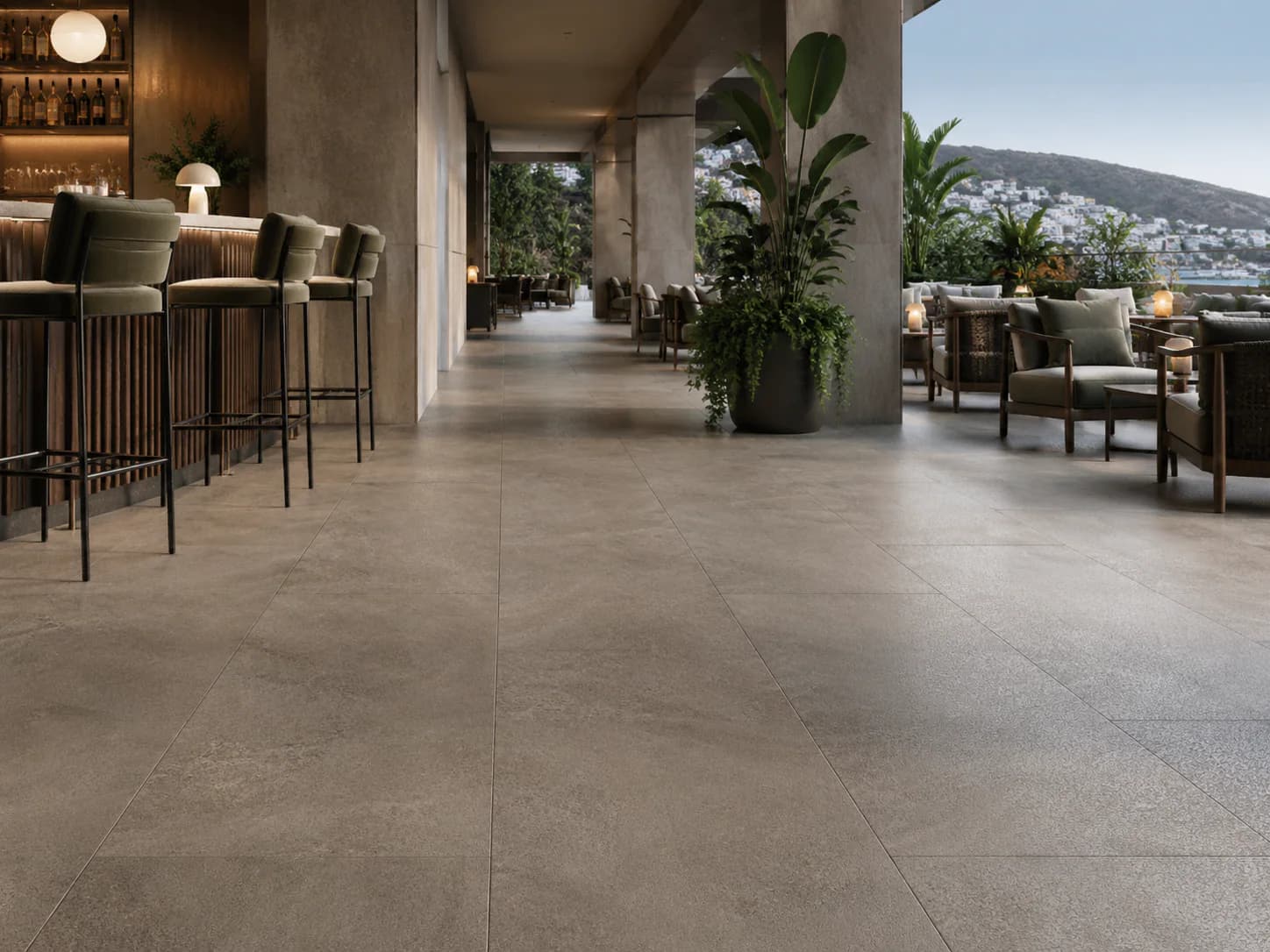 Commercial Slip-Resistant edge and profile detail
