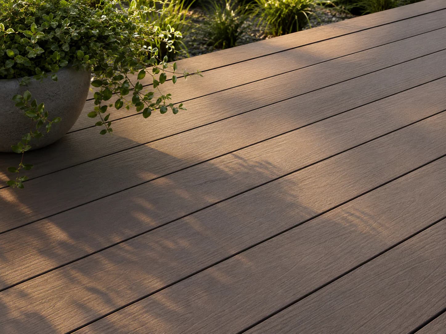Composite Decking material macro