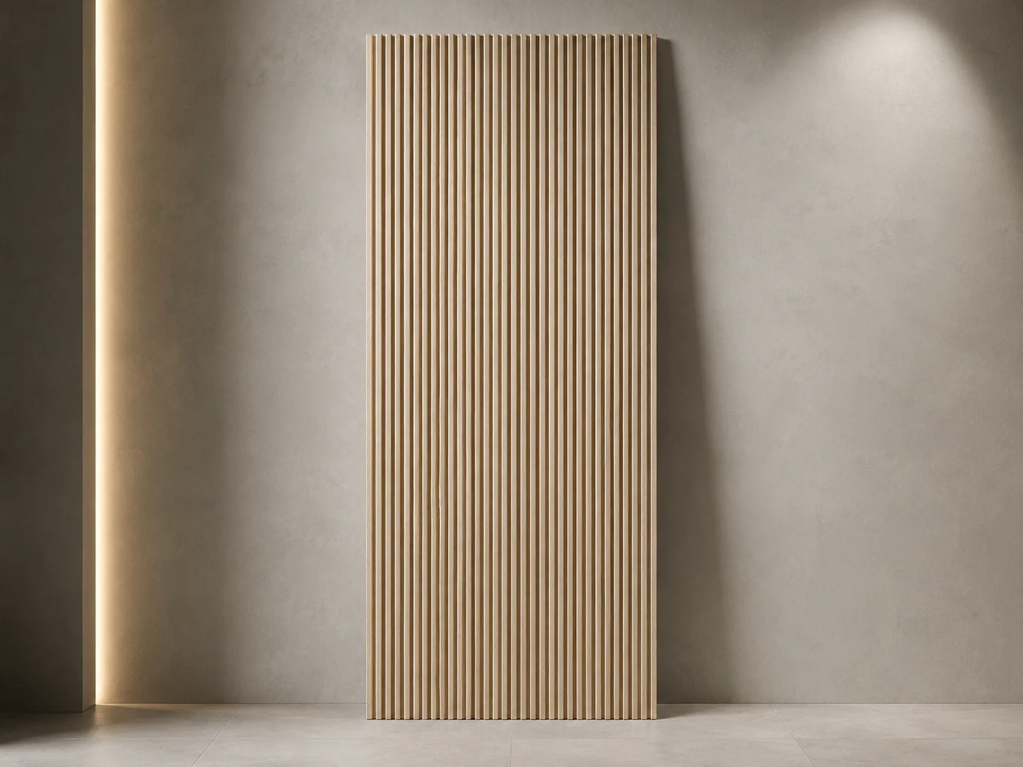 Fluted Decorative Panel full surface view