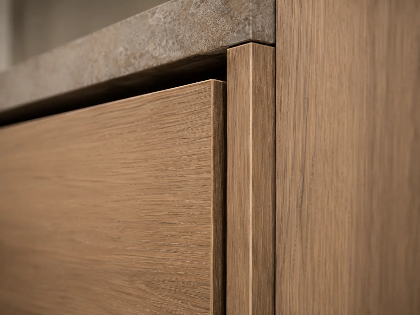 Natural Veneer Joinery material macro