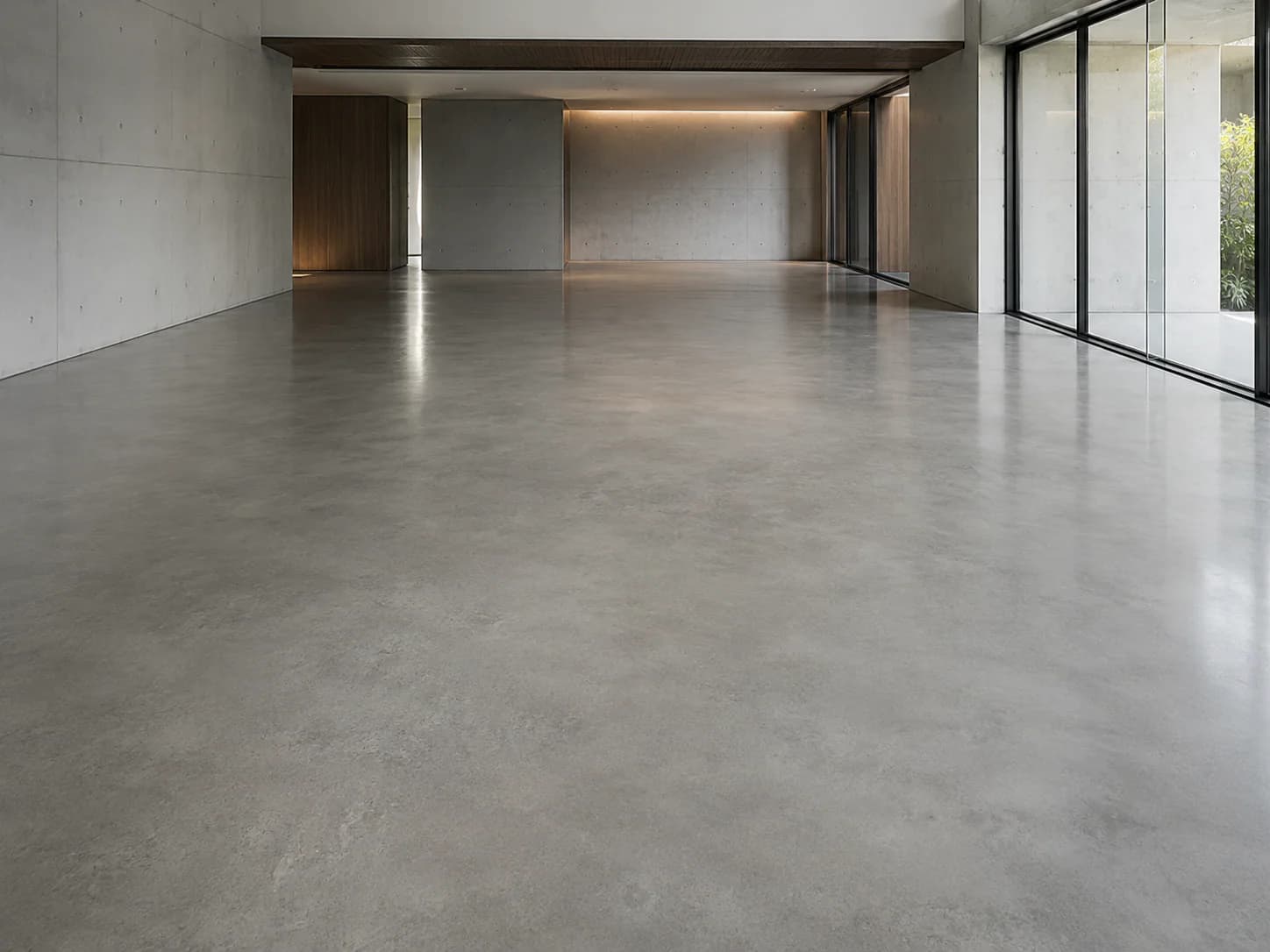 Polished Concrete full surface view
