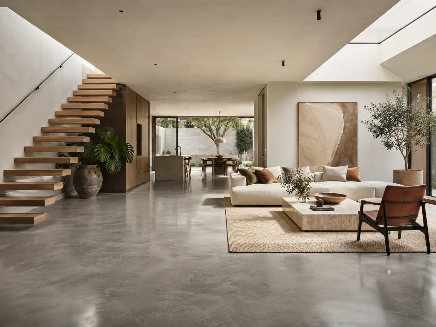 Polished Concrete residential application