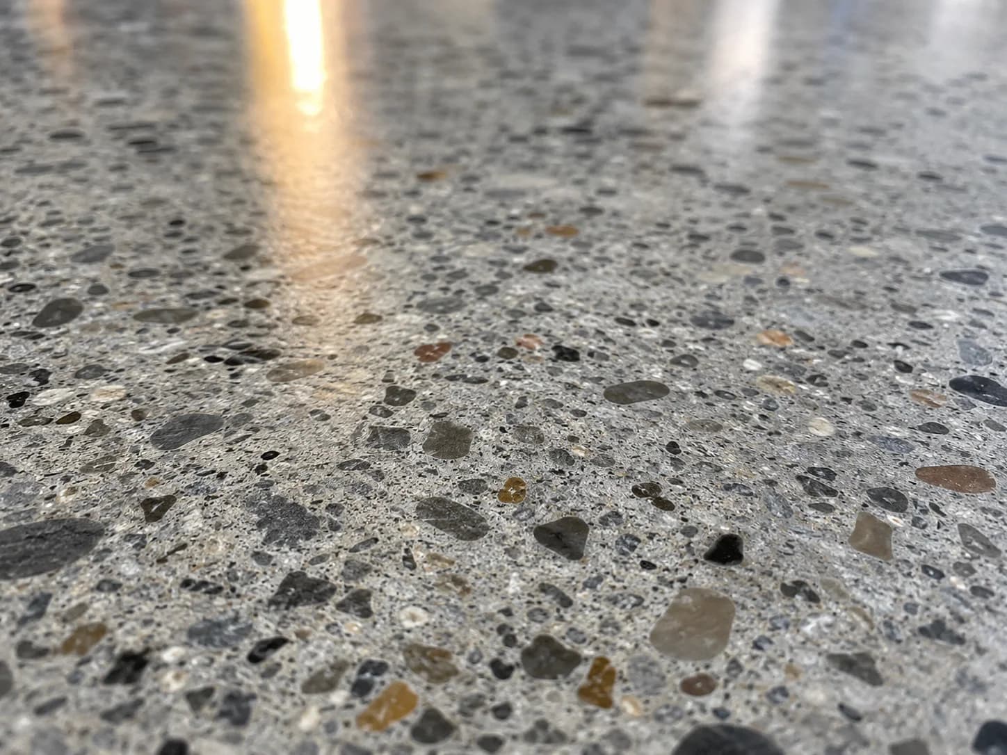 Polished Concrete edge and profile detail