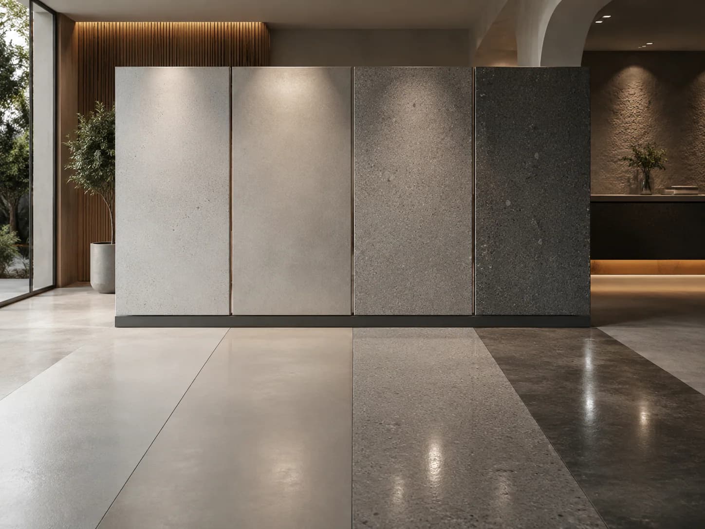 Polished Concrete finish variation