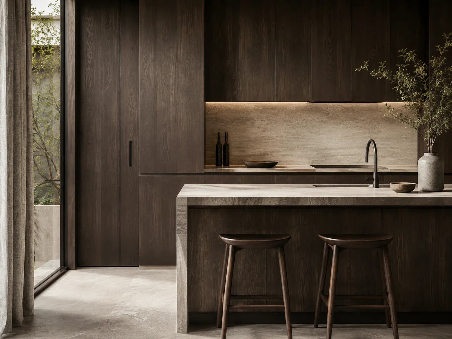 Smoked Oak residential application