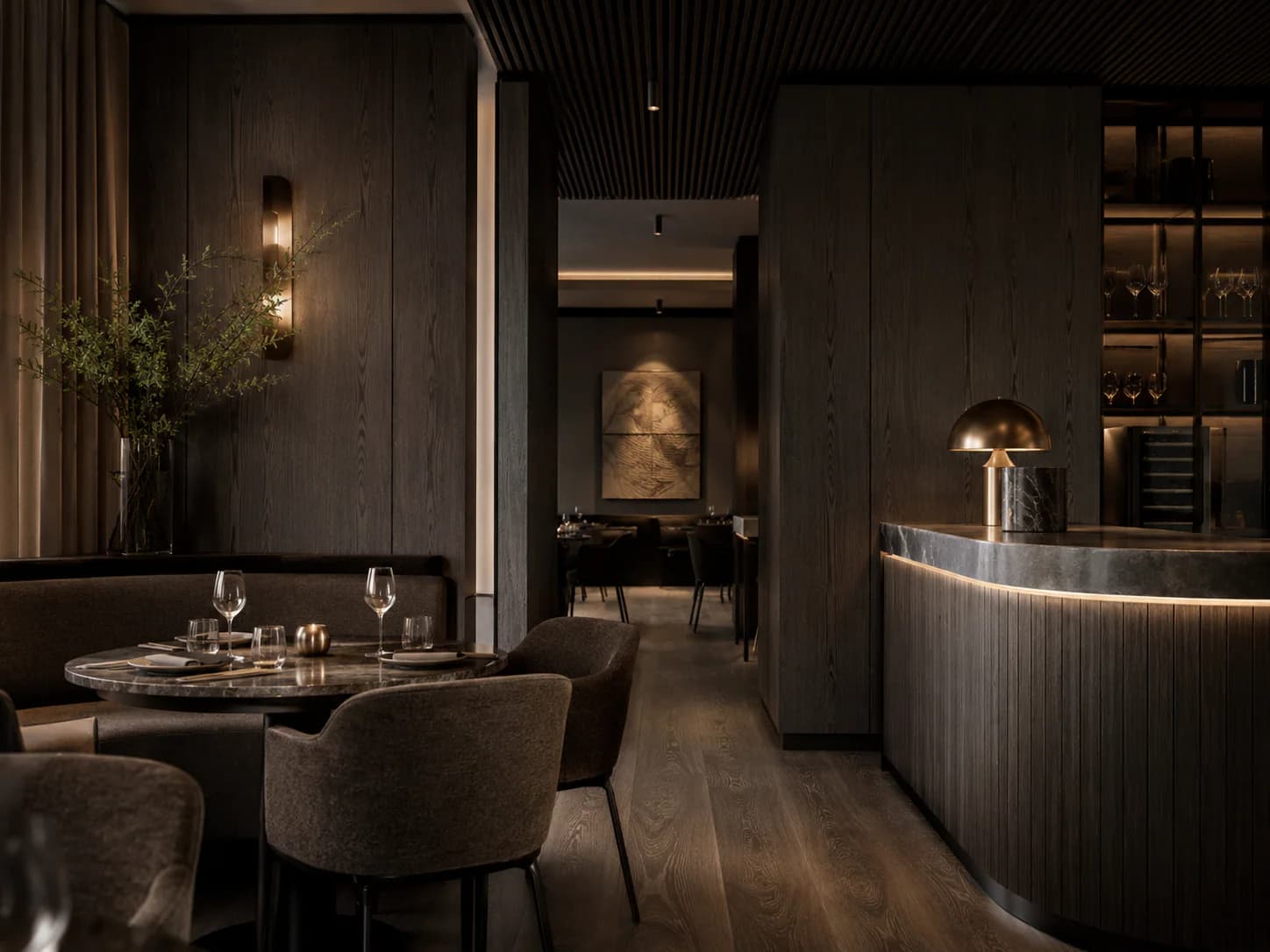 Smoked Oak commercial application