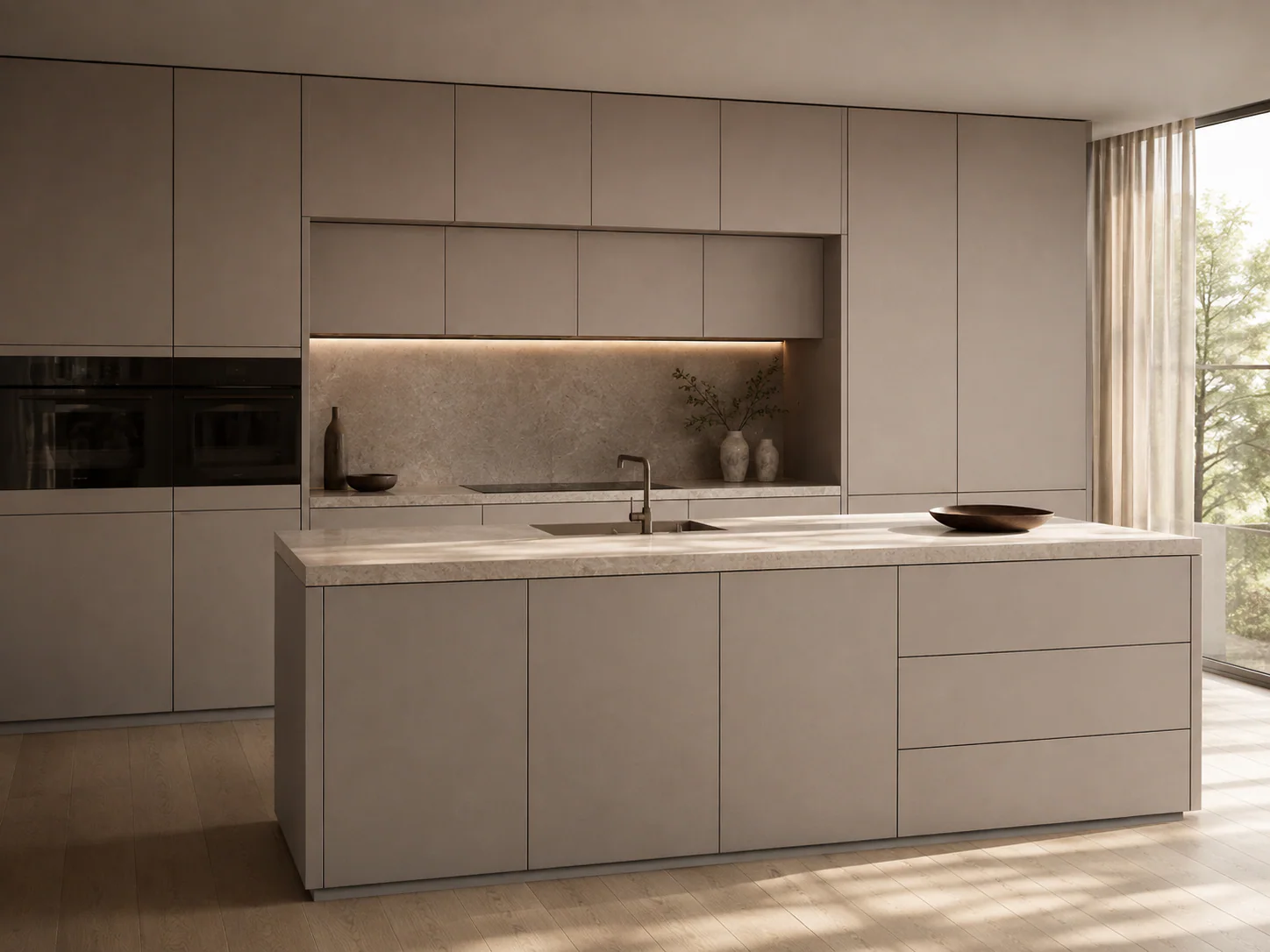 Super-Matte / Fenix-Type residential application