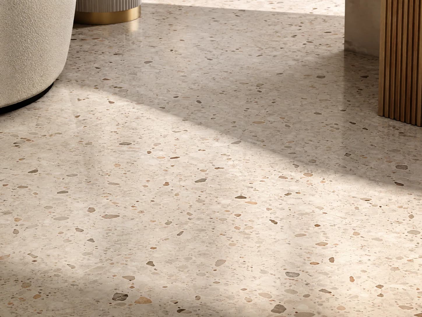Terrazzo-Look material macro