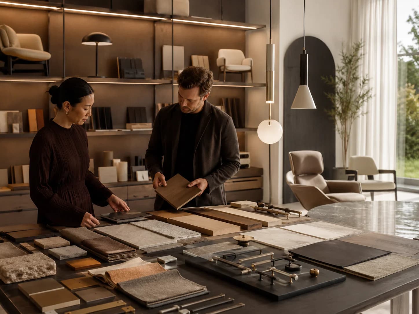 Product sourcing within a coordinated fit-out project