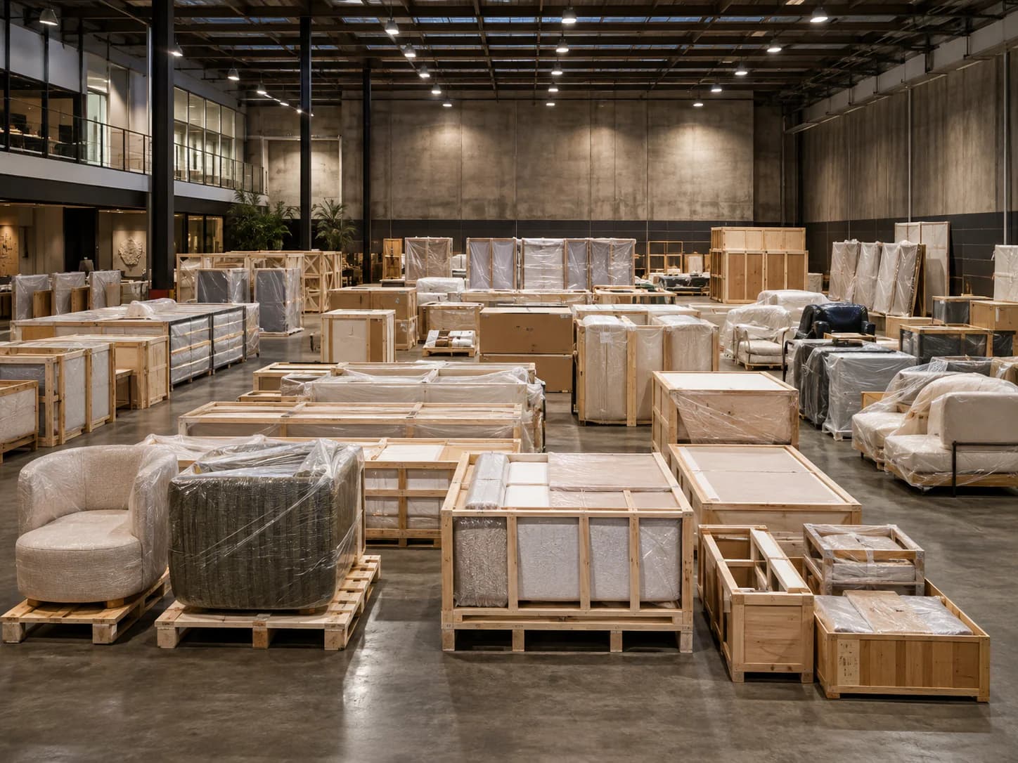 Consolidation within a coordinated fit-out project