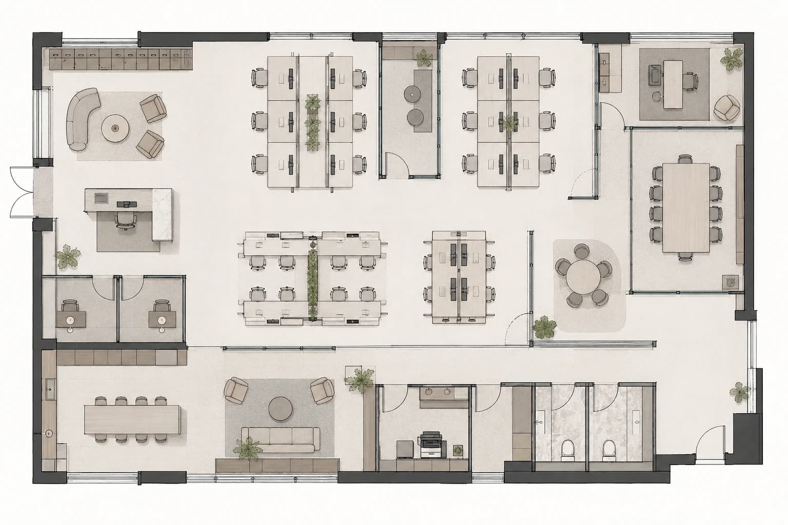 Workplace planning study