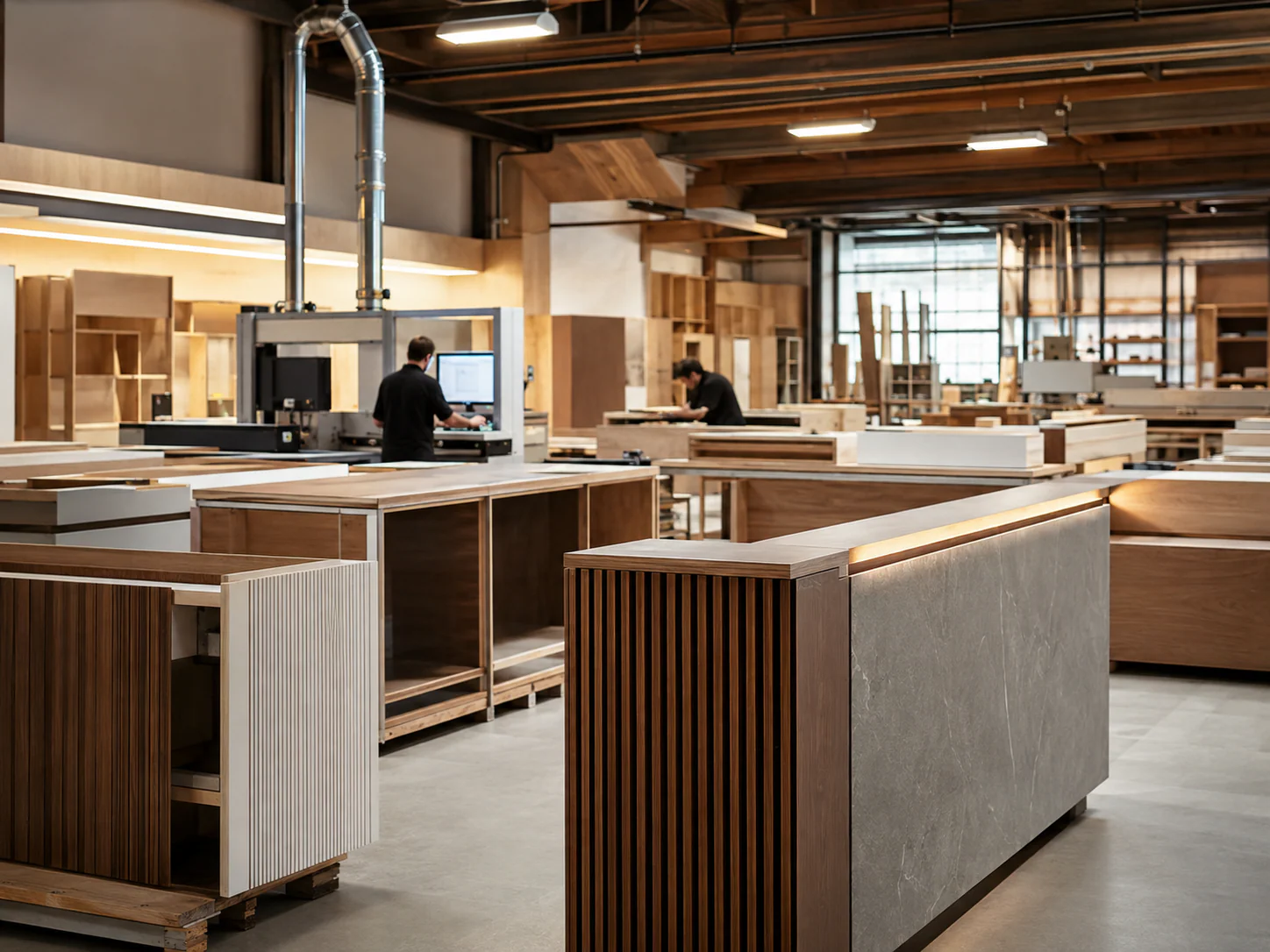 Manufacturing stage of the FitOut Direct project process