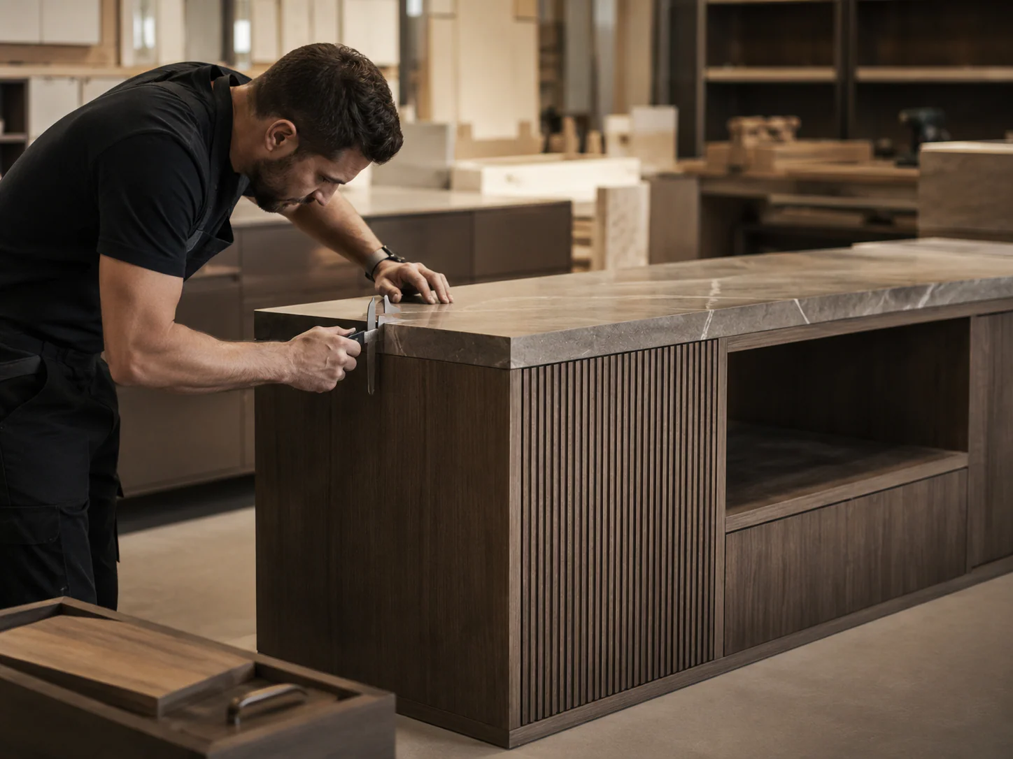 Quality control stage of the FitOut Direct project process