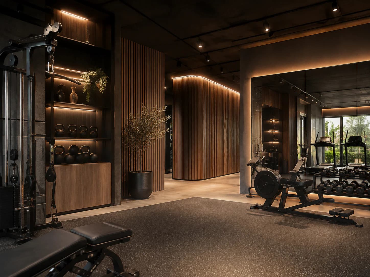 Fitness & Wellness boutique-gym interior direction