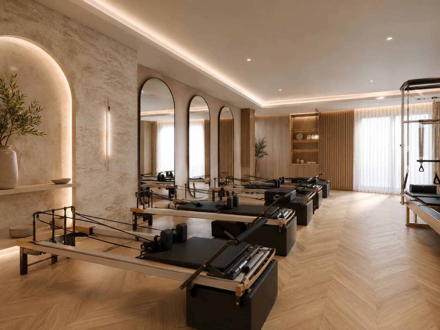 Fitness & Wellness pilates interior direction