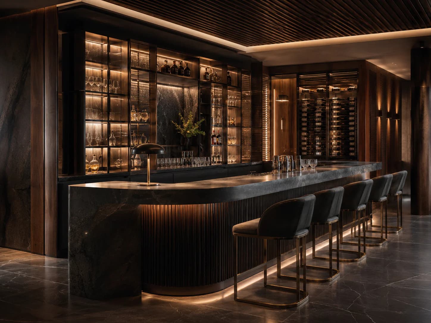 Hospitality bar interior direction
