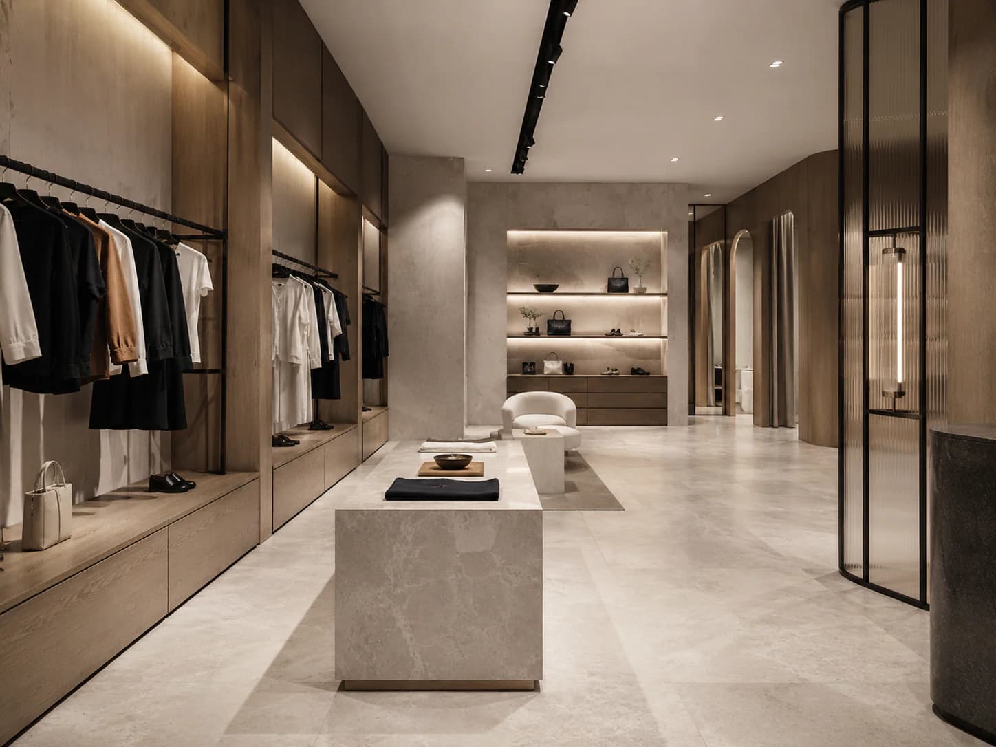 Retail fashion-boutique interior direction