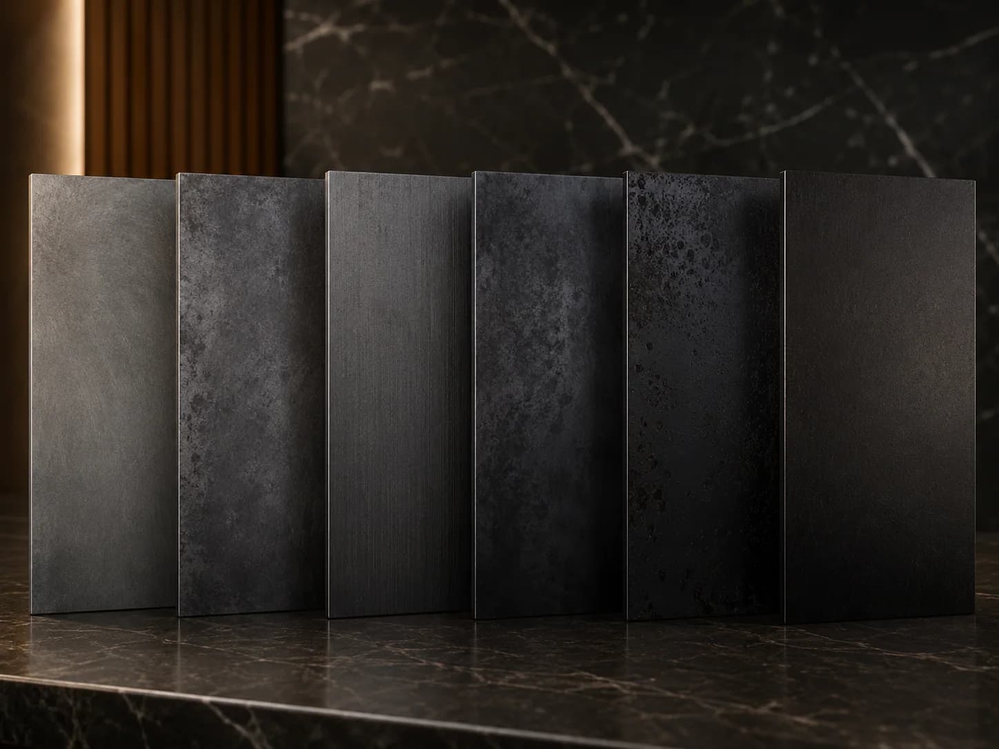 Blackened Steel finish variation