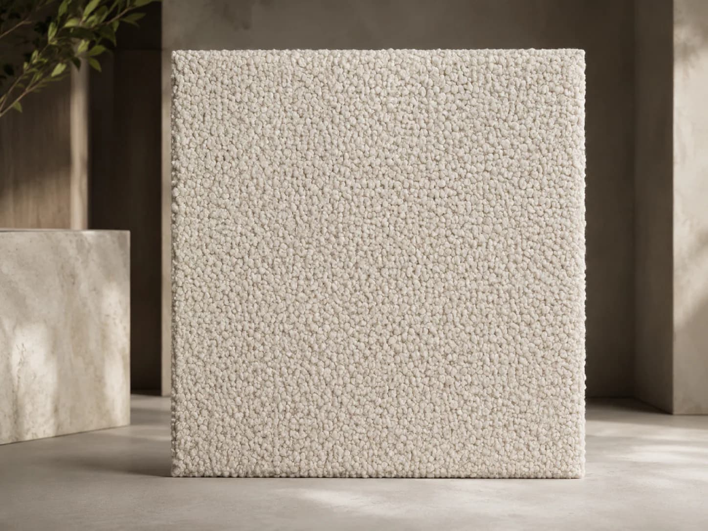 Bouclé full surface view