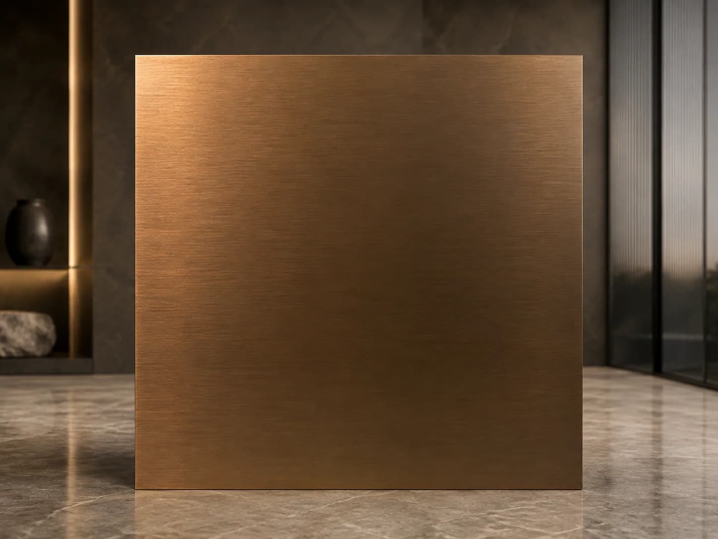Bronze full surface view