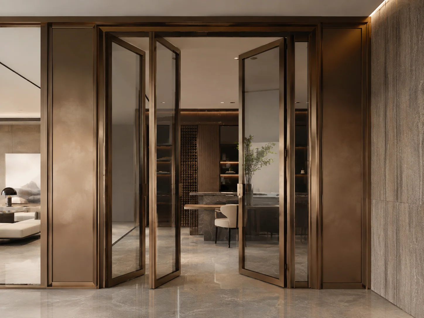 Bronze residential application