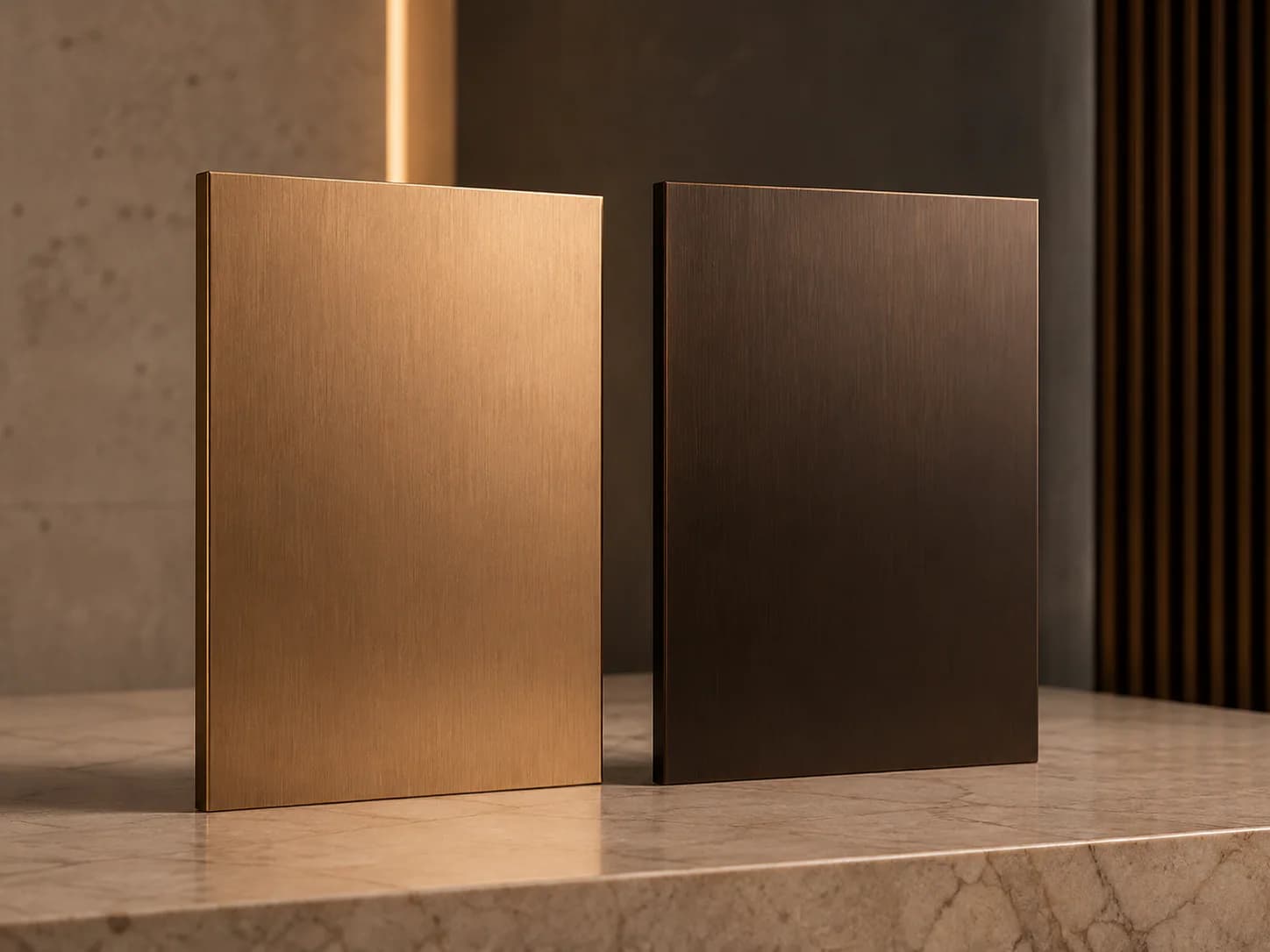 Bronze finish variation