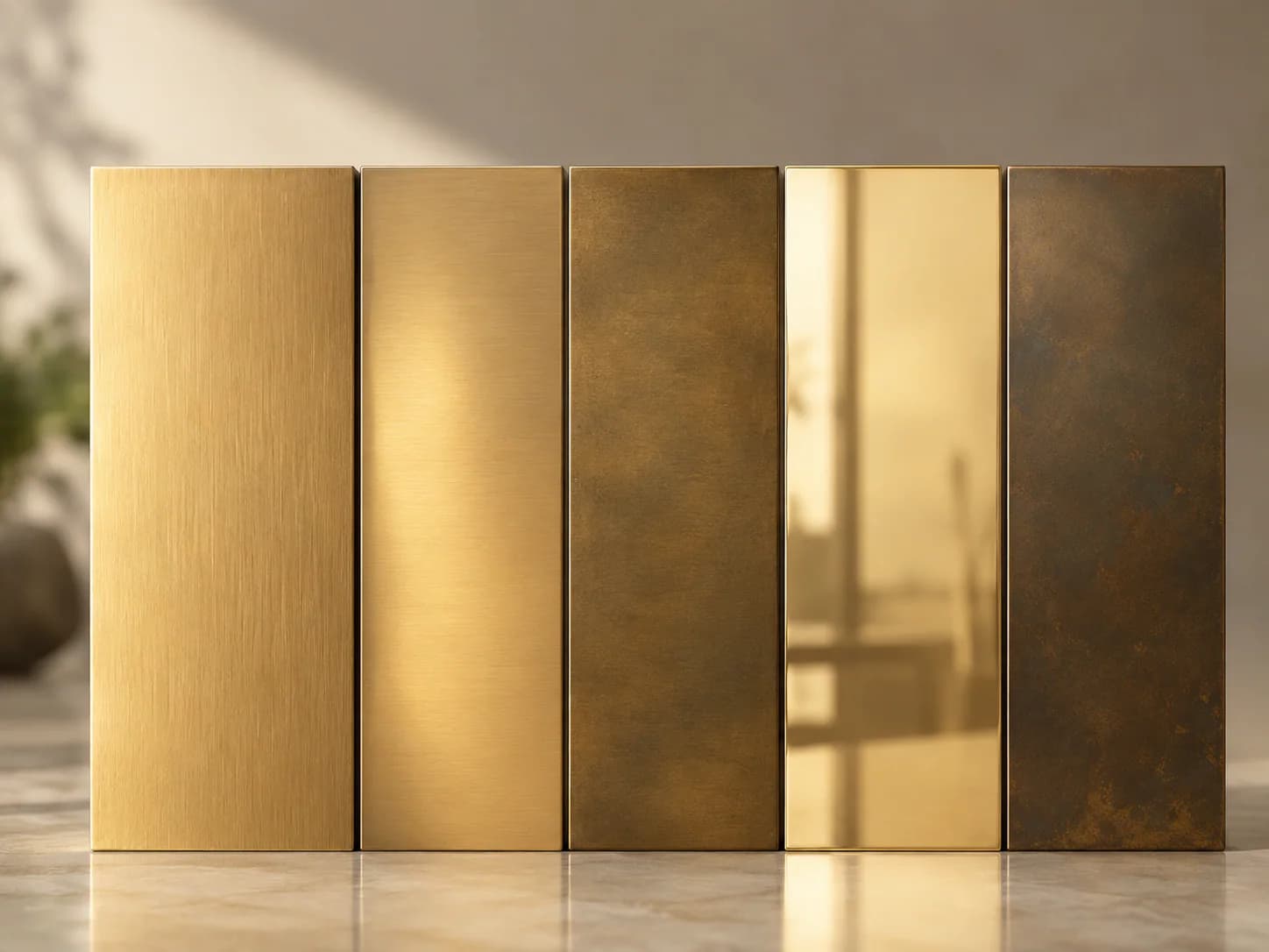 Brushed Brass finish variation