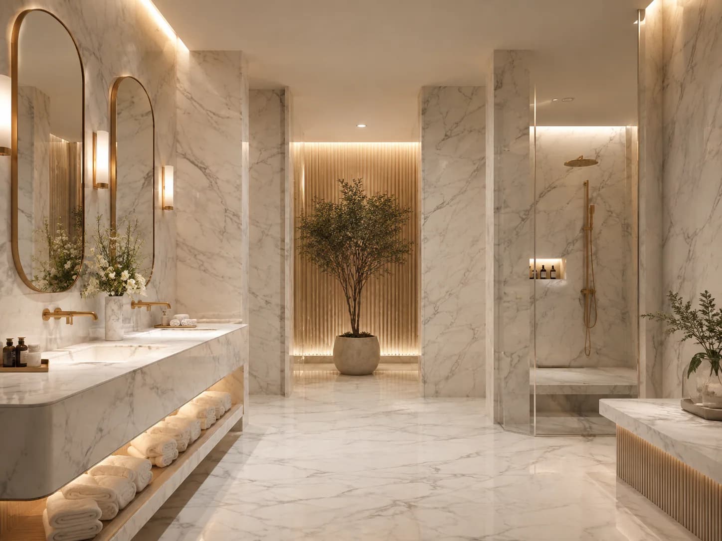 Calacatta / Carrara commercial application