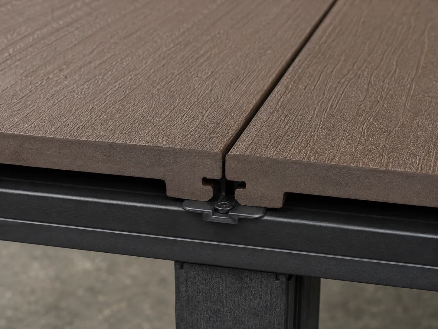 Composite Decking edge and profile detail
