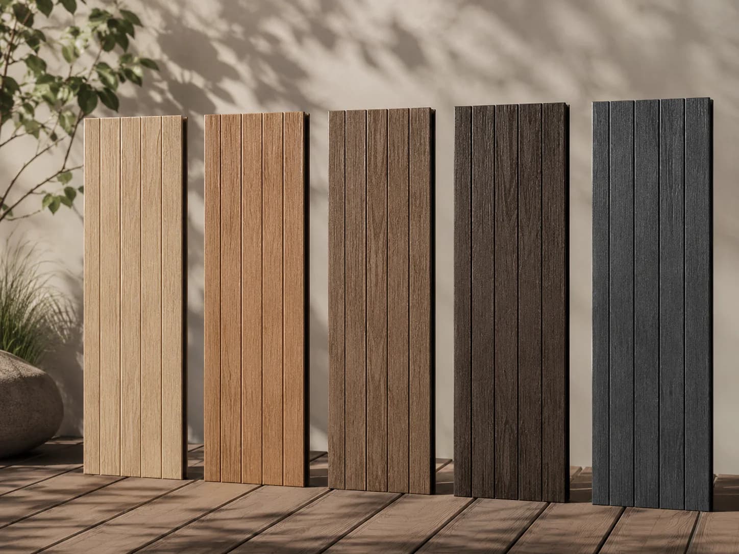 Composite Decking finish variation