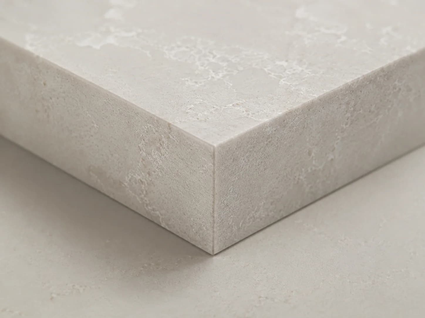 Engineered Quartz edge and profile detail