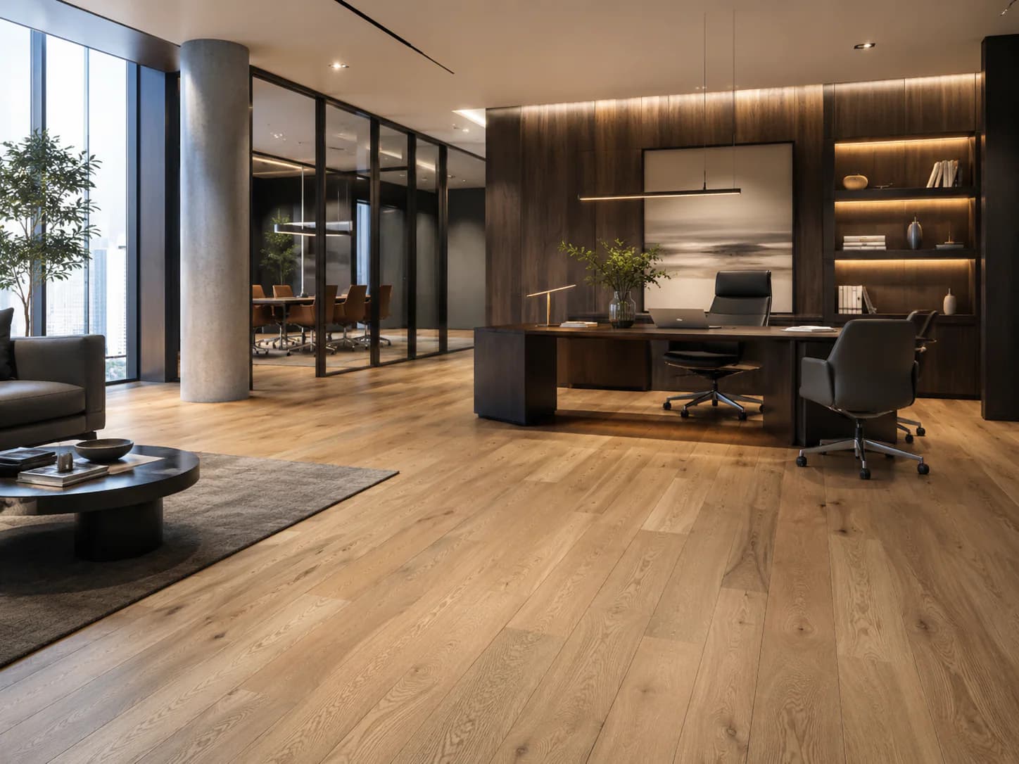 Engineered Timber commercial application