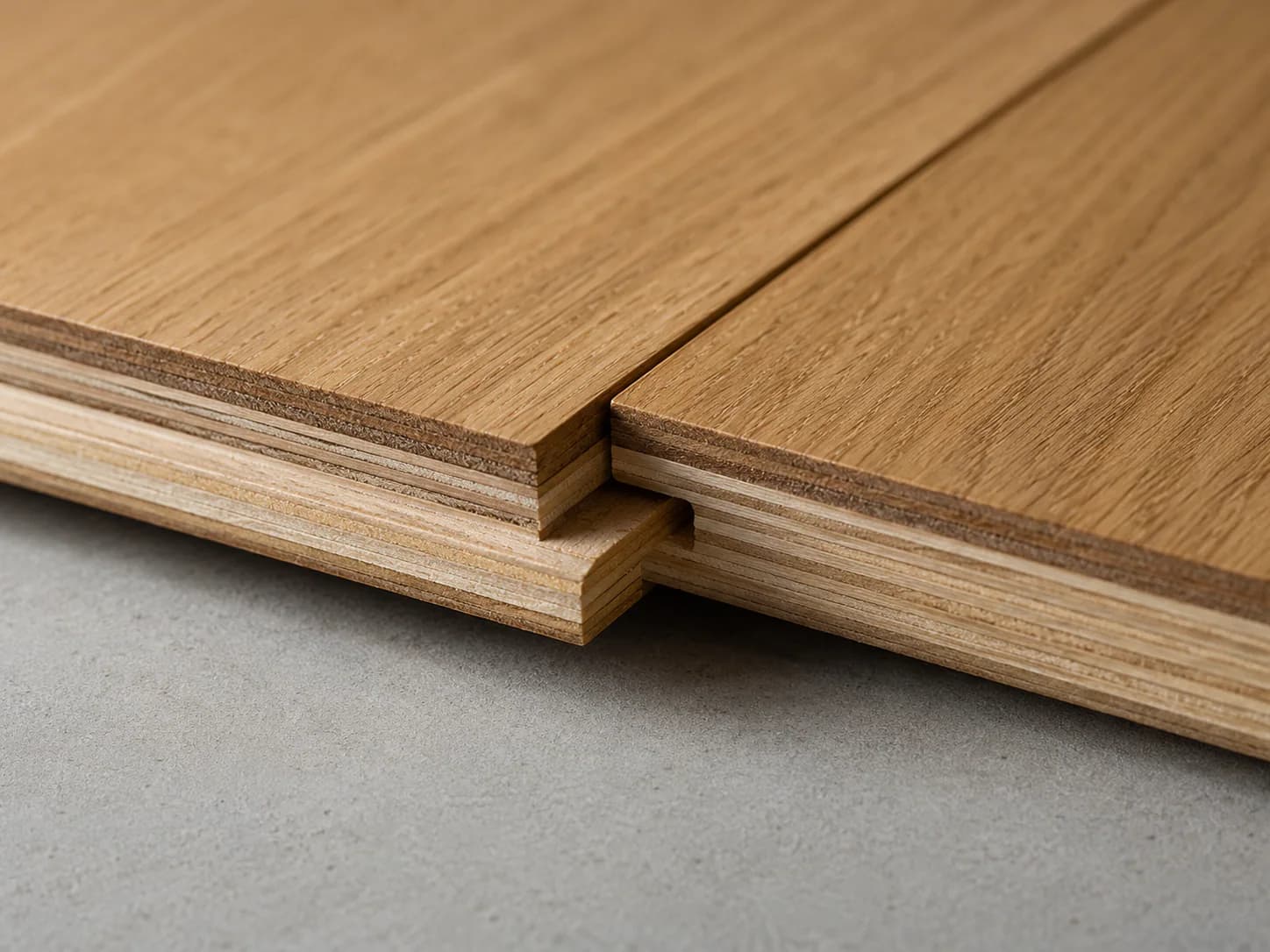 Engineered Timber edge and profile detail
