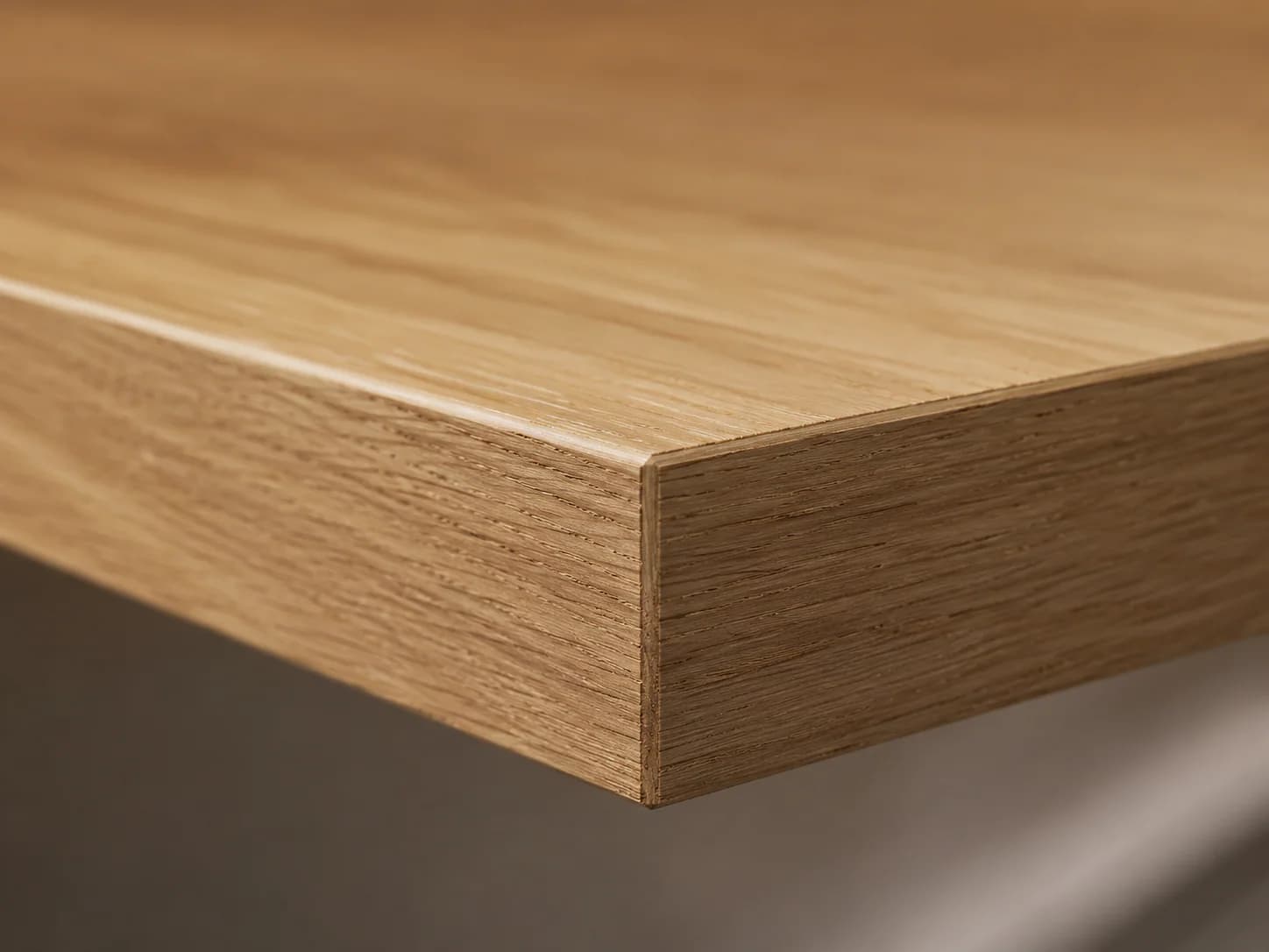 European Oak edge and profile detail