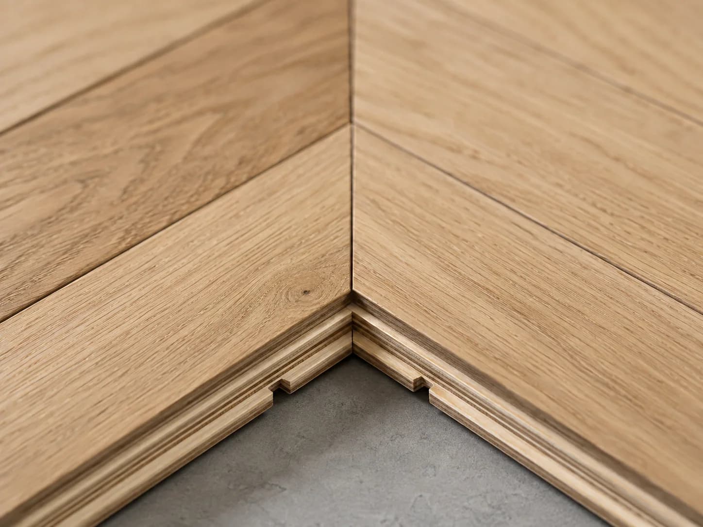 Herringbone Timber commercial application