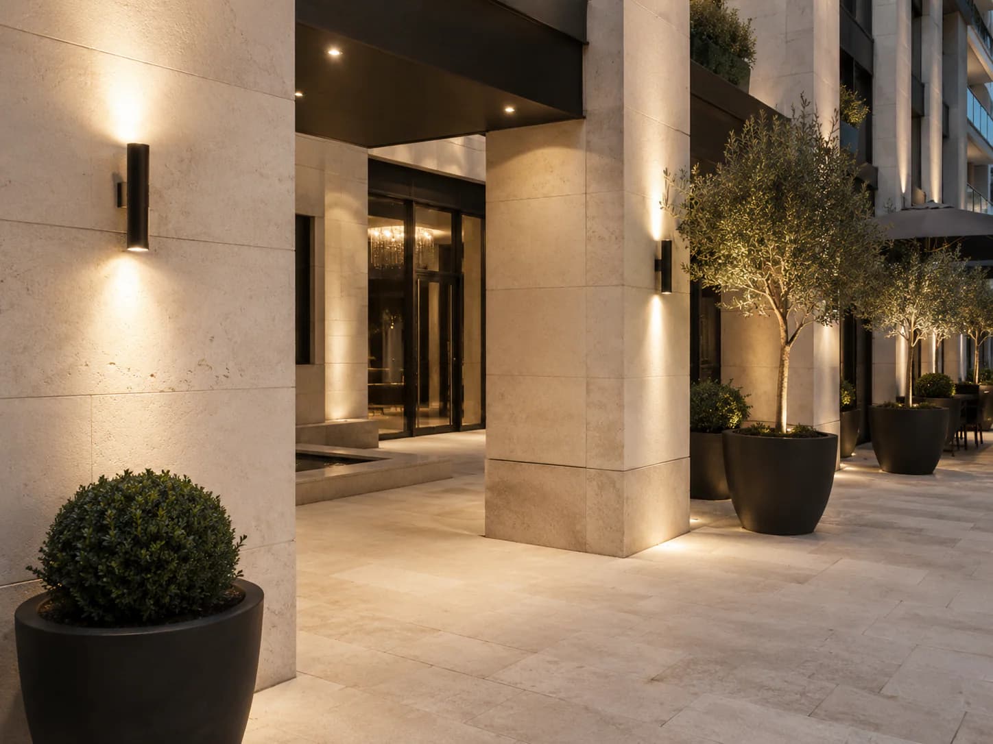 Limestone commercial application