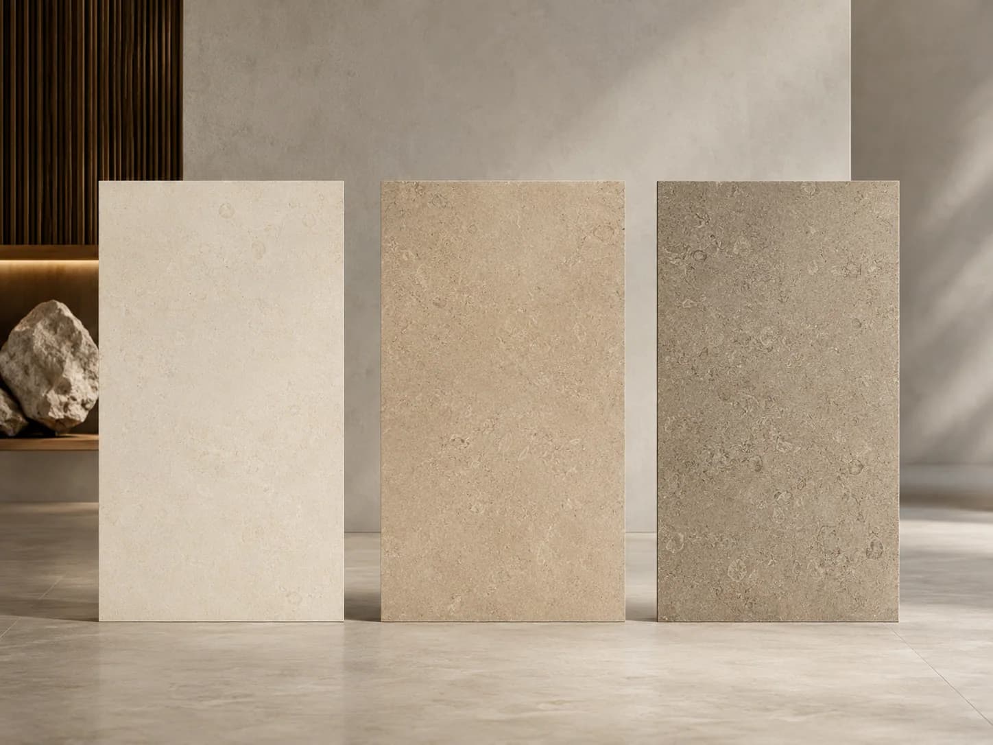 Limestone finish variation