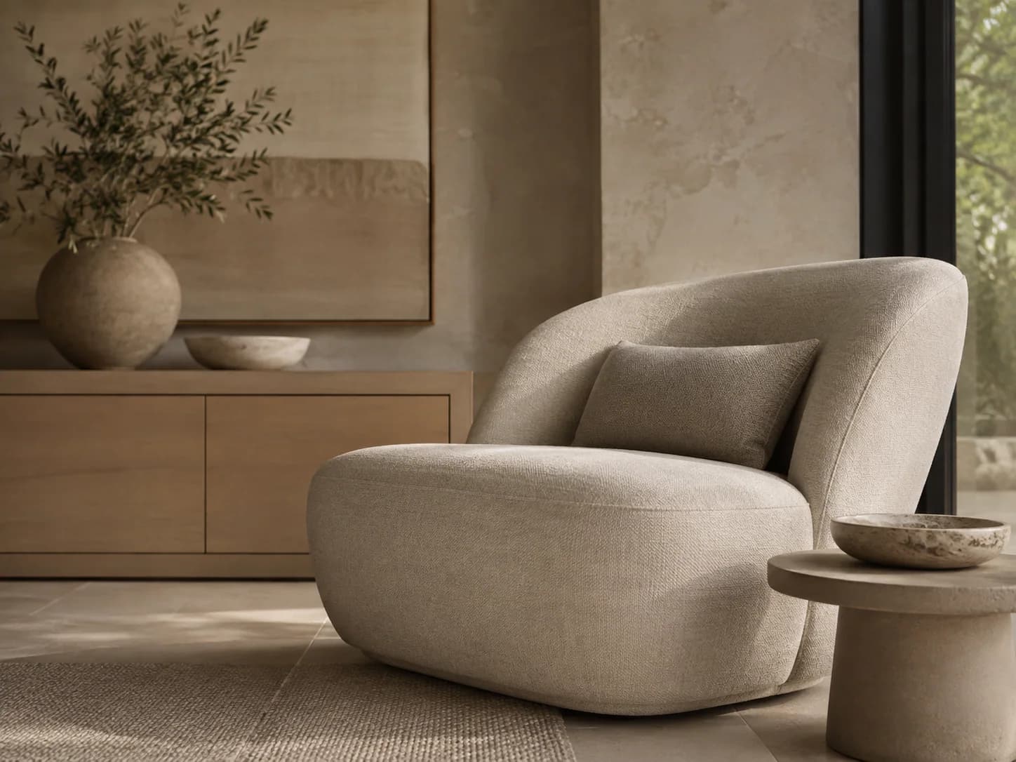 Linen Blend residential application