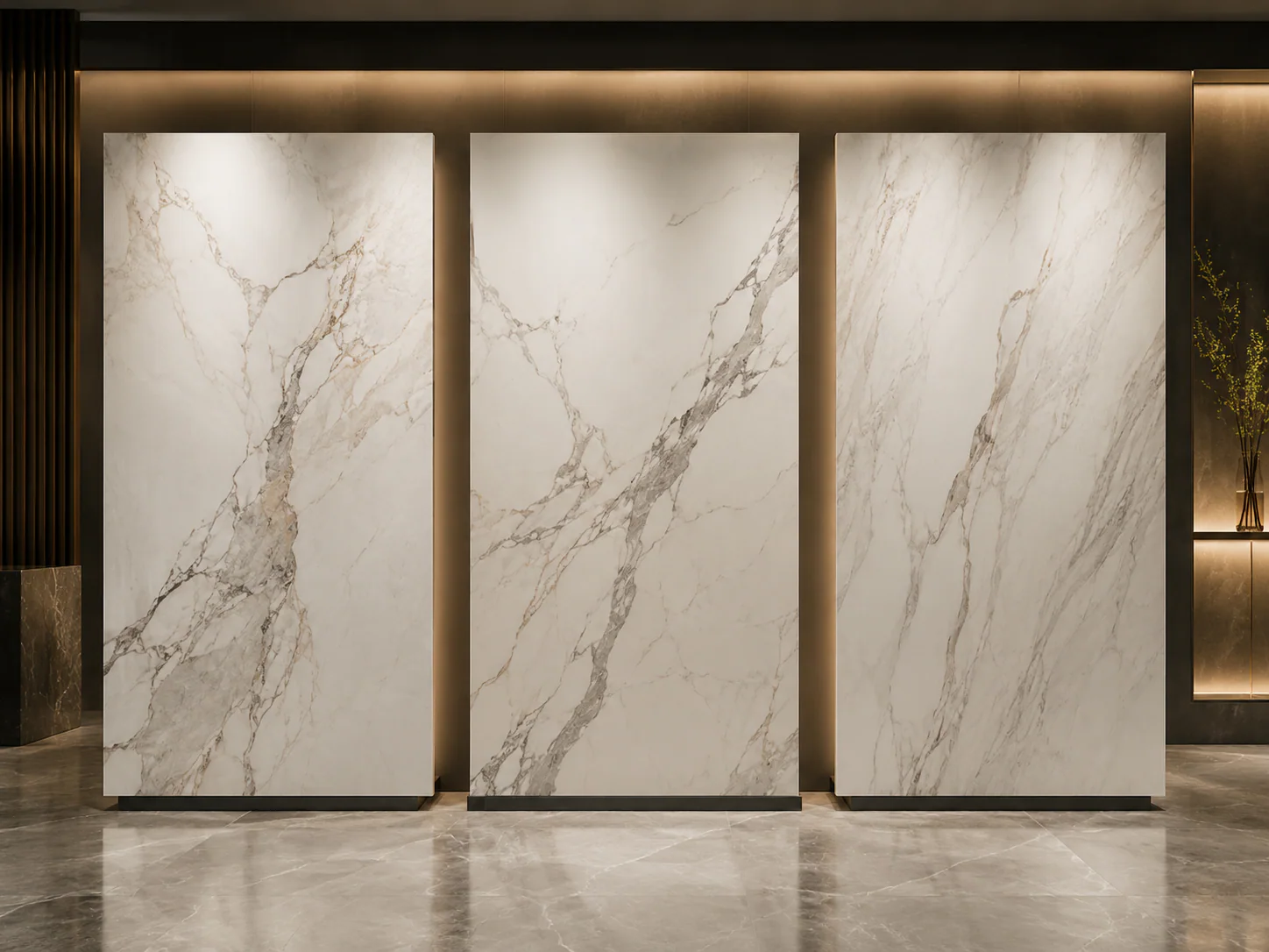 Marble-Look Porcelain finish variation