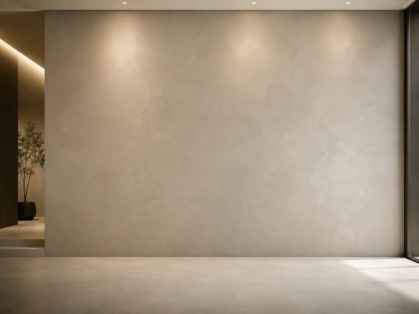 Microcement full surface view