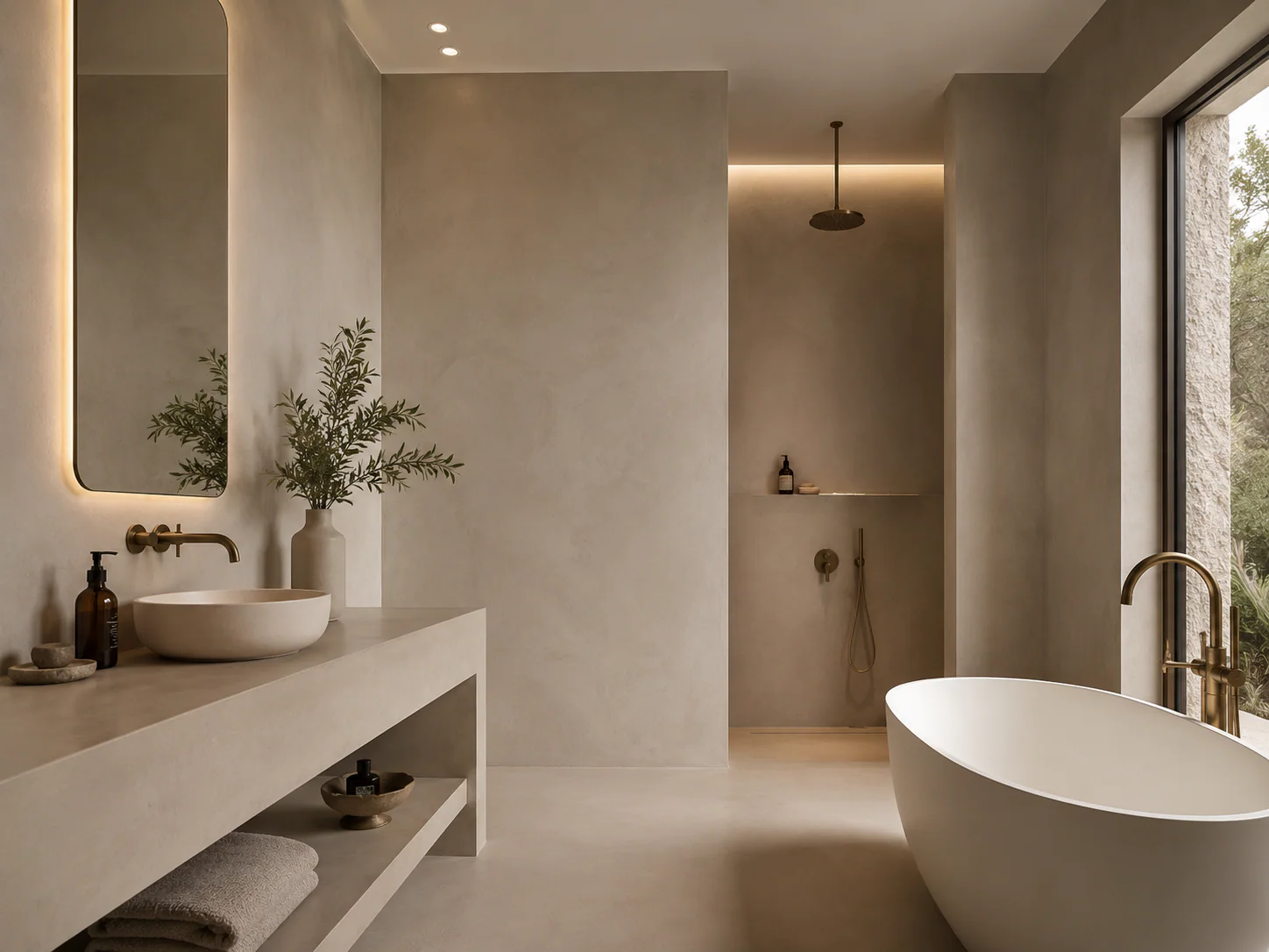 Microcement residential application