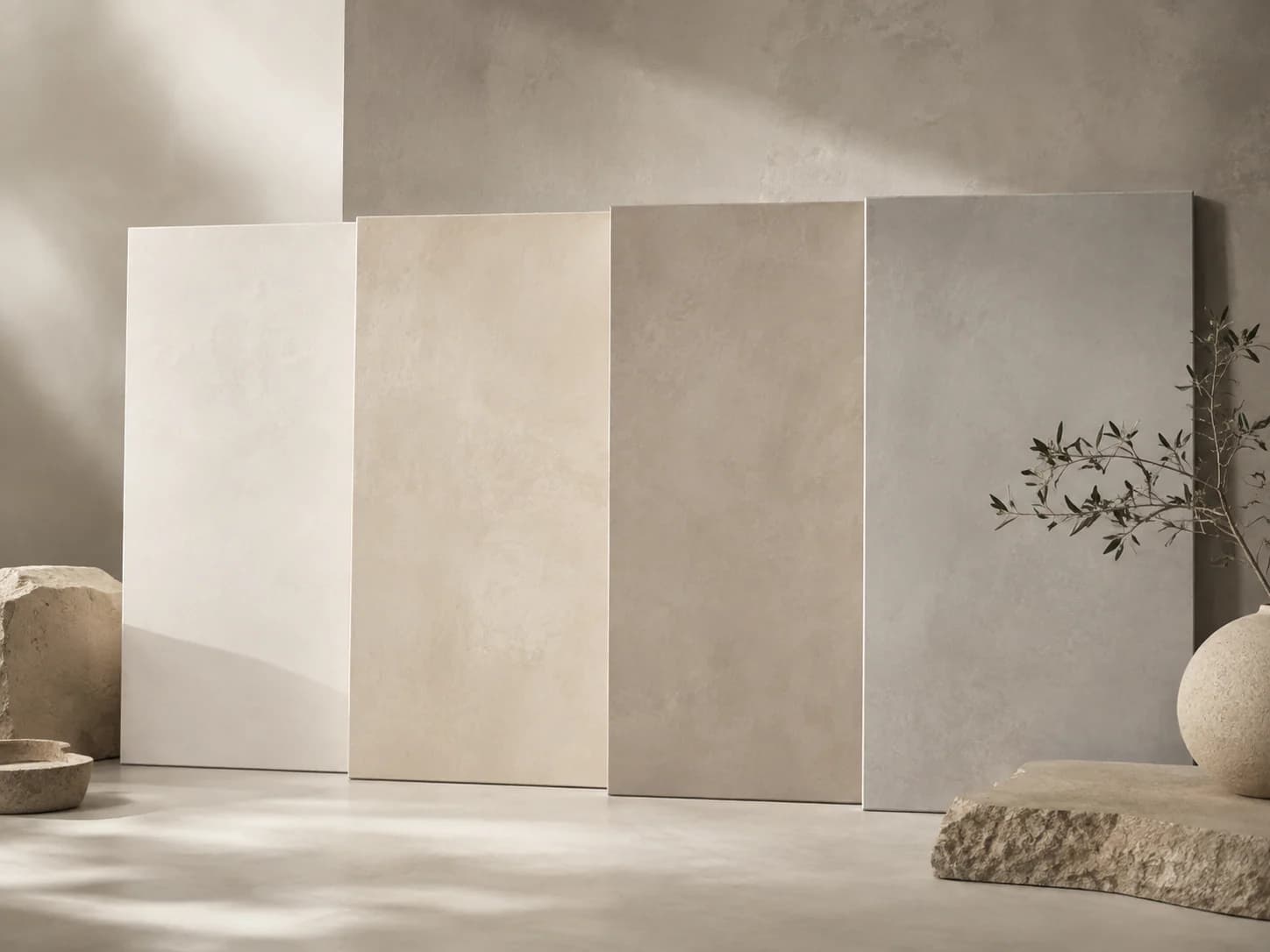 Microcement finish variation