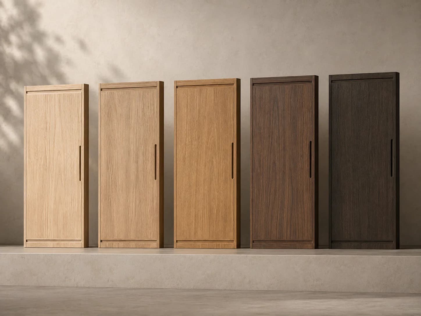Natural Veneer Joinery finish variation