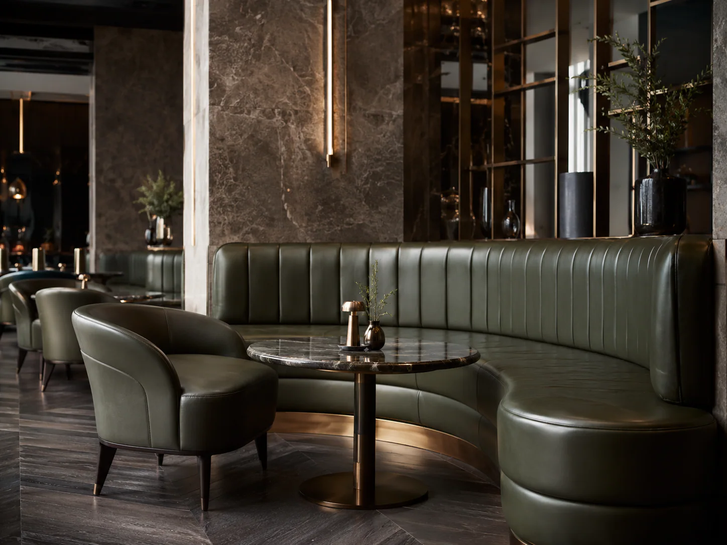Performance Leather commercial application