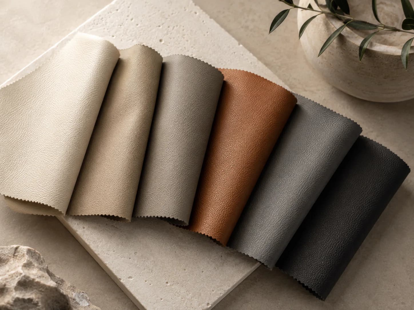 Performance Leather finish variation