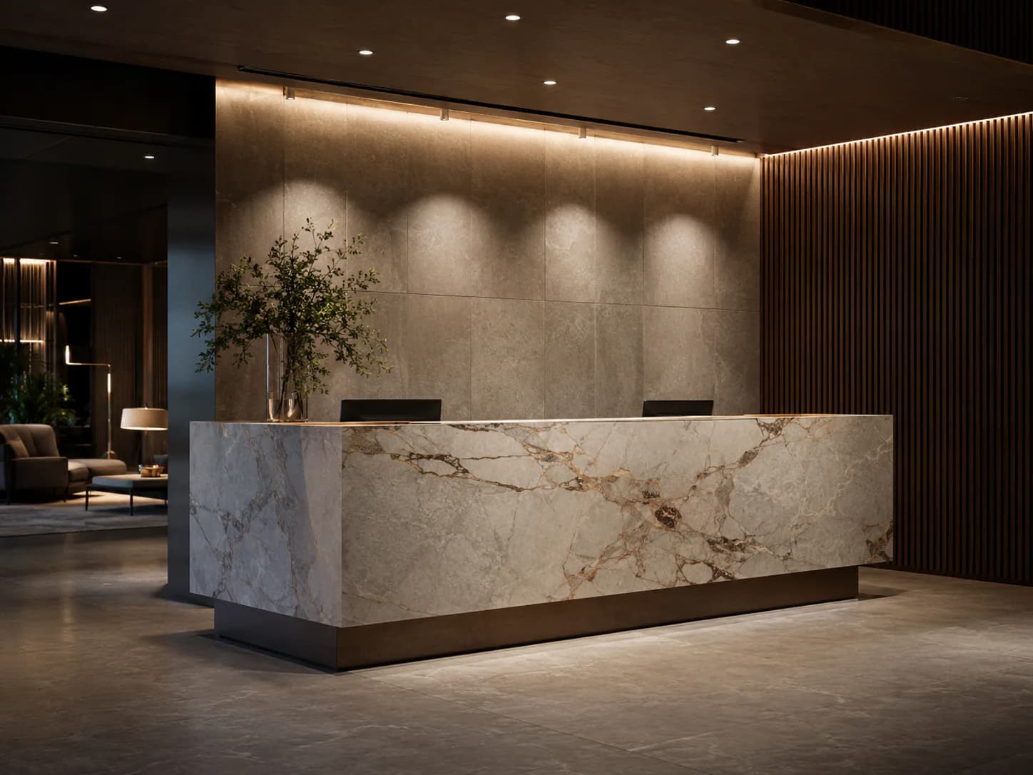 Sintered Stone commercial application