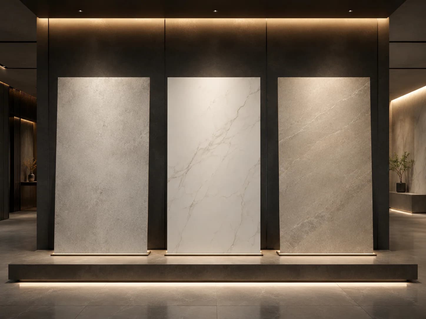 Sintered Stone finish variation