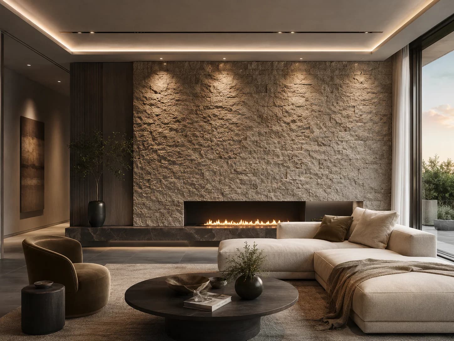 Stone / Textured Wall Cladding residential application