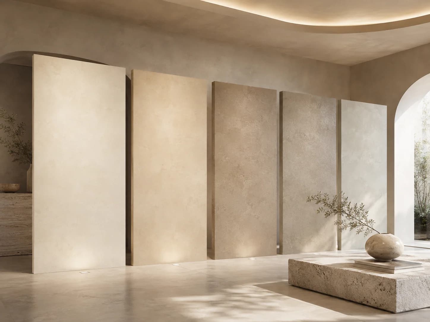 Venetian Plaster / Limewash finish variation